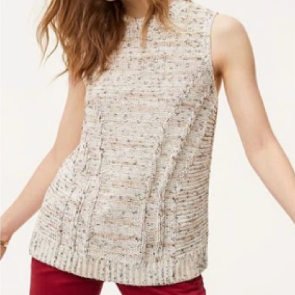LOFT Sweater Top - Sleeveless